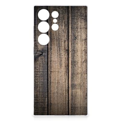 Samsung Galaxy S24 Ultra | Bumper Hoesje | Steigerhout