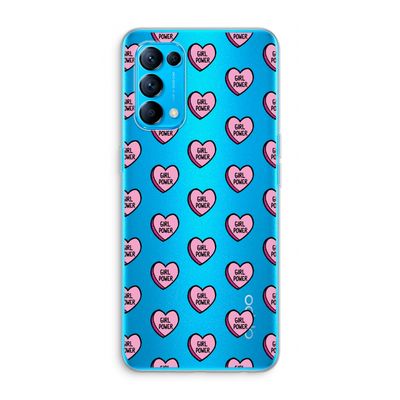 GIRL POWER: Oppo Find X3 Lite Transparant Hoesje