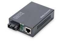 Digitus DN-82021-1 netwerk media converter Intern 1310 nm Single-mode Zwart - thumbnail