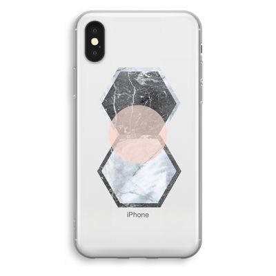 Creatieve toets: iPhone XS Transparant Hoesje