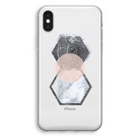Creatieve toets: iPhone XS Transparant Hoesje