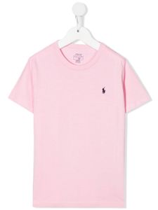 Ralph Lauren Kids t-shirt à encolure ras du cou - Rose