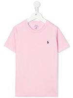 Ralph Lauren Kids t-shirt à encolure ras du cou - Rose - thumbnail