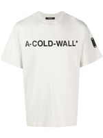 A-COLD-WALL* Katoenen T-shirt met logoprint - Beige - thumbnail
