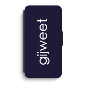 Gijweet: iPhone XR Flip Hoesje
