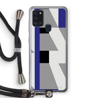 Gestalte 2: Samsung Galaxy A21s Transparant Hoesje met koord