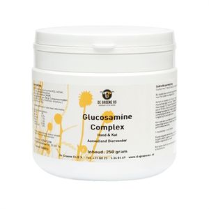 DE GROENE OS GLUCOSAMINE COMPLEX HOND / KAT 250 GR