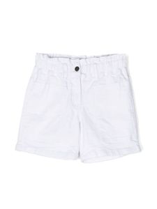 Stella McCartney Kids short à taille élastiquée - Blanc