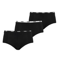 Puma Mini Short Dames Zwart 3-Pack -L
