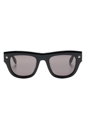 Alexander McQueen Eyewear lunettes de soleil teintées à monture carrée - Noir