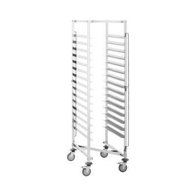Dienbladwagen - 15 insteekvakken - 150 kg