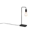 Trio Zwarte bureaulamp Milla met Qi charger R59090132