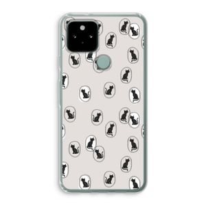 Miauw: Google Pixel 5 Transparant Hoesje