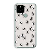 Miauw: Google Pixel 5 Transparant Hoesje