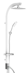 Schutte MADAGASKAR hoofddoucheset | wit-chroom
 60065