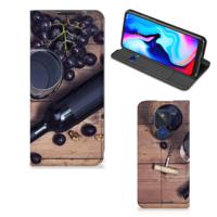 Motorola Moto G9 Play | Flip Style Cover | Wijn