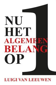 Nu het algemeen belang op 1 (Paperback)