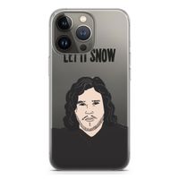 Let It Snow: iPhone 13 Pro Transparant Hoesje