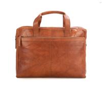 Spikes en Sparrow Schoudertas / Laptoptas 15.6&apos;&apos; Brandy