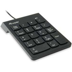 Equip 245205 numeriek toetsenbord USB Universeel Zwart