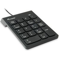 Equip 245205 numeriek toetsenbord USB Universeel Zwart
