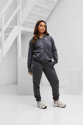Under Armour Rival Tricot Trainingspak Dames Grijs - Maat XL - Kleur: Grijs | Soccerfanshop