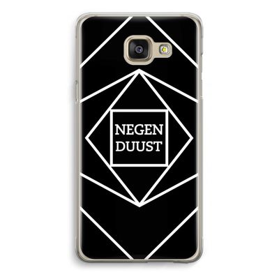 Negenduust geometrisch: Samsung Galaxy A5 (2016) Transparant Hoesje