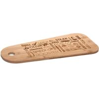 Secret de Gourmet Serveerplank - bamboe - tapas - 45 x 19 cm - tapas