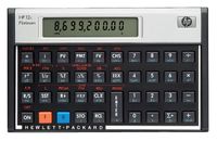 HP 12c calculator Desktop Financiële rekenmachine Aluminium, Zwart - thumbnail