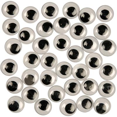 Creativ Company Wiebelogen, niet zelfklevend, d 12 mm, 30 stuk/ 1 doos