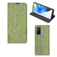 Xiaomi Mi 10T | 10T Pro Book | Wallet Case | Green Wood