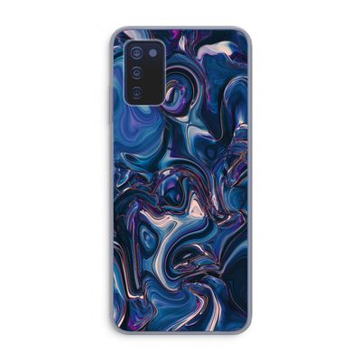 Mirrored Mirage: Samsung Galaxy A03s Transparant Hoesje