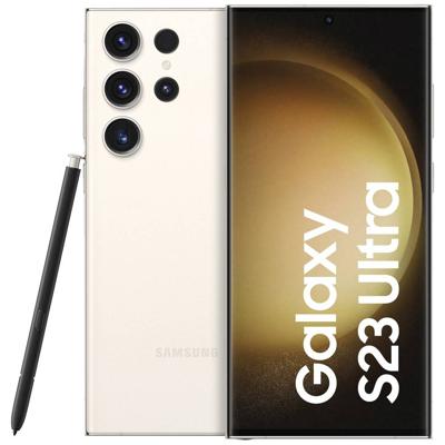 Samsung Galaxy S23 Ultra 5G Smartphone 256 GB 17.3 cm (6.8 inch) Cream Android 13 Dual-SIM