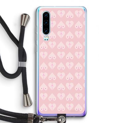 Ass 'n Titties: Huawei P30 Transparant Hoesje met koord