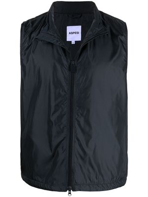 ASPESI gilet à coupe légère - Bleu