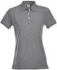 Clique 028241 Stretch Premium Polo Ladies - Grijsmelange - XS - thumbnail