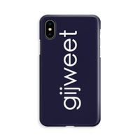 Gijweet: iPhone X Volledig Geprint Hoesje Gijweet: iPhone X Volledig Geprint Hoesje