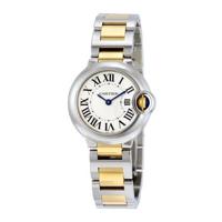 Tag Heuer Aquaracer automatische zilveren wijzerplaat roestvrij staal en 18kt rosgoud herenhorloge WAY2150.BD0911