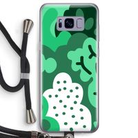 Bushes: Samsung Galaxy S8 Transparant Hoesje met koord