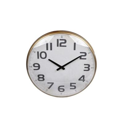 Overige Merken Wandklok dresden 43x6.5x43 cm messing/metaal