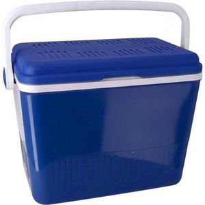 Koelbox 2-in-1 donkerblauw 42 liter 35 x 55 x 39 cm - Koelboxen