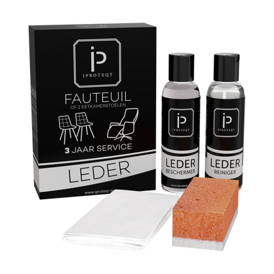 iProteqt afgedekt leder 3 jaar voor 2 eetkamerstoelen