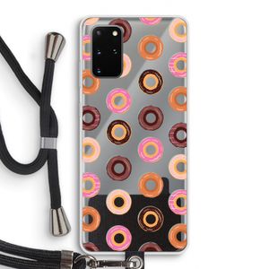 Donuts: Samsung Galaxy S20 Plus Transparant Hoesje met koord
