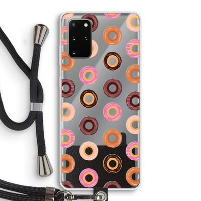 Donuts: Samsung Galaxy S20 Plus Transparant Hoesje met koord