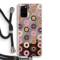 Donuts: Samsung Galaxy S20 Plus Transparant Hoesje met koord