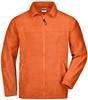 James & Nicholson JN044 Full-Zip Fleece - Orange - M