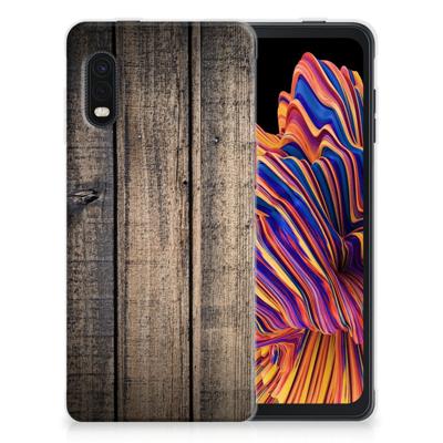 Samsung Xcover Pro | Bumper Hoesje | Steigerhout