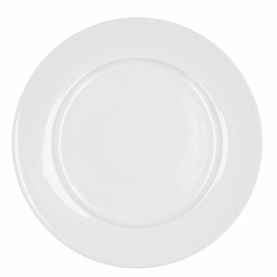 Dinerbord Bidasoa Glacial Ala Ancha Wit Keramisch Ø 30 cm (4 Stuks) (Pack 4x)