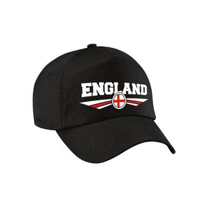 Engeland / England landen pet / baseball cap zwart volwassenen