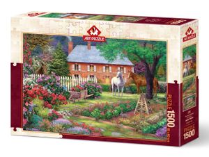 The Horse Garden Puzzel 1500 Stukjes